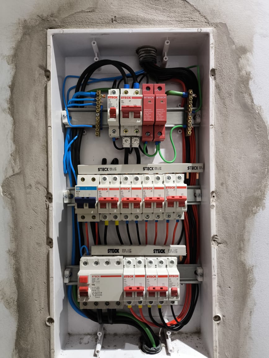 Componentes e dispositivos elétricos industriais